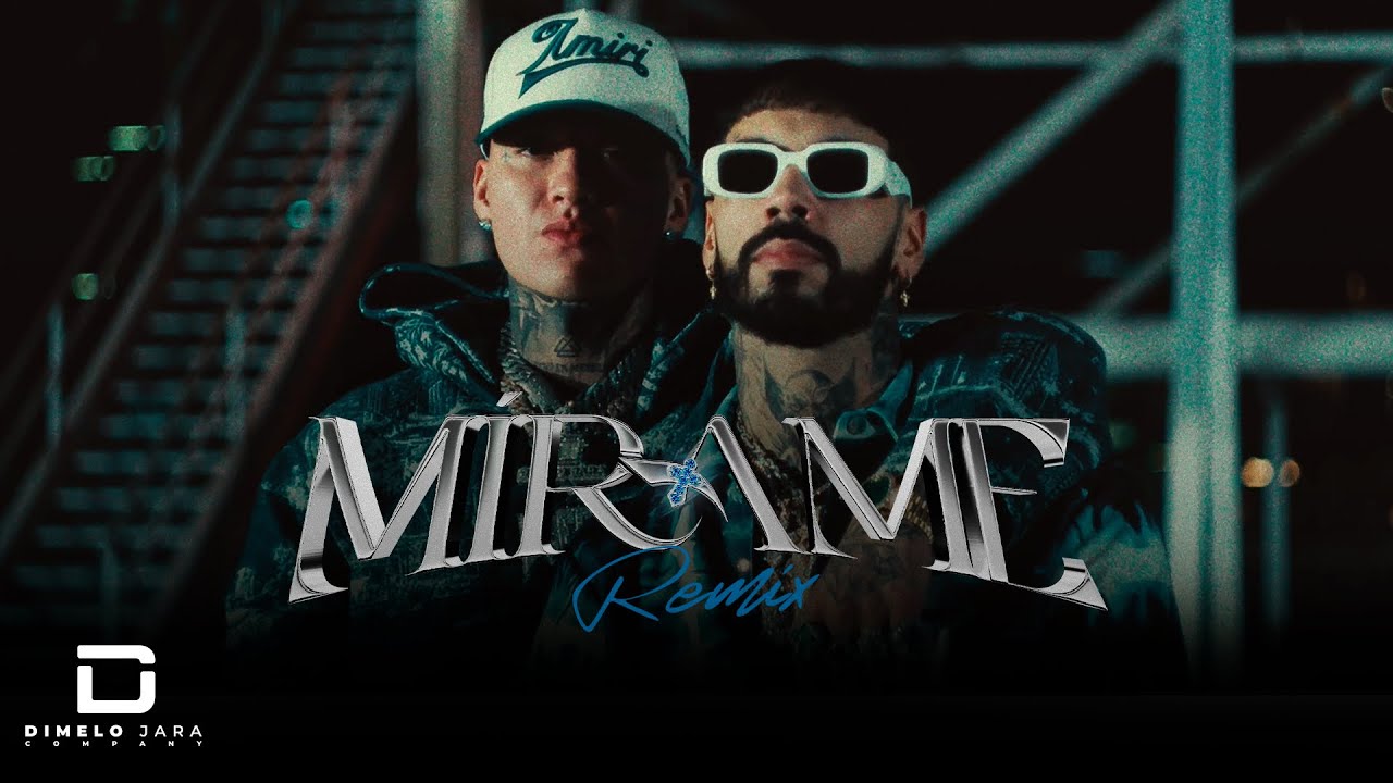 Blessd, Anuel - Mírame Remix