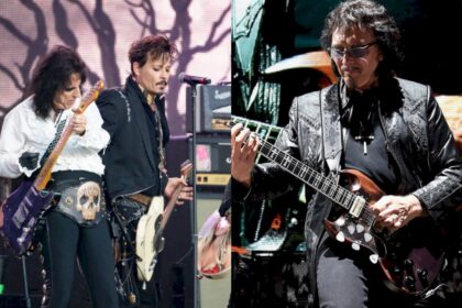 tony-iommi-toco -‘paranoid’-de-black-sabbath-con-hollywood-vampires